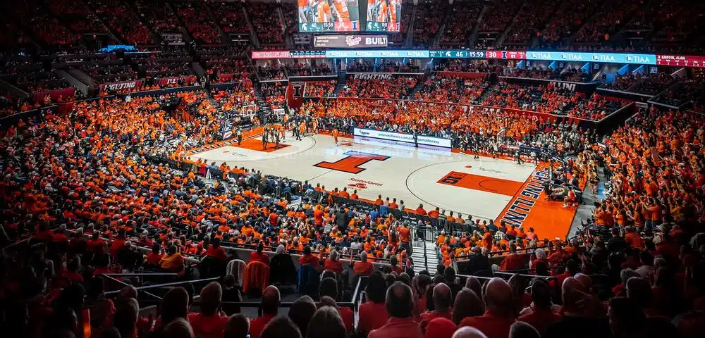 9 of the most interesting court designs in college basketball