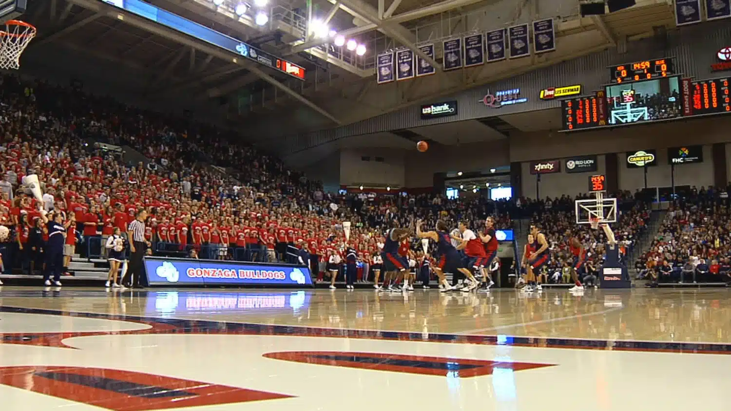 9 of the most interesting court designs in college basketball