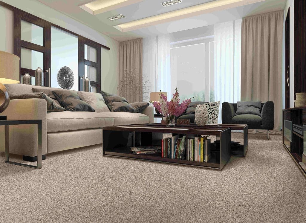 smartstrand carpet w cushion pad in a Chicago home